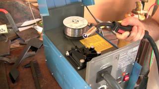 90 amp flux wire welder mig harbor freight [upl. by Thistle]