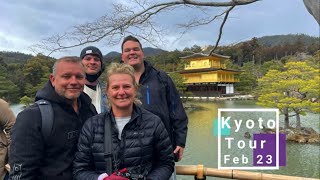 Kyoto Tour Japan January 2023 [upl. by Eugenle]