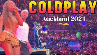 Coldplay Live in Concert Auckland 2024 Music of the Spheres World Tour 🌟🎶 [upl. by Goldstein]