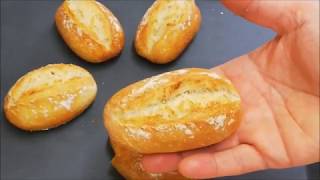 PETITS PAINS BAGUETTES BIEN CROUSTILLANT TROP FACILE CUISINE RAPIDE [upl. by Aeirdna]