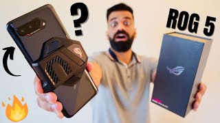 Asus ROG Phone 5 Unboxing amp First Look  Ultimate Gaming Monster Is Here🔥🔥🔥 [upl. by Ennayk]