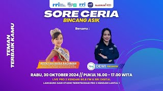 SORE CERIA quotBISIKquot BINCANG ASIK BERSAMA MISS TOD INTERNASIONAL 2024 [upl. by Cilo768]