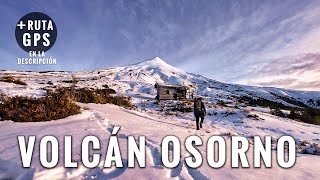 Volcán Osorno Trekking al refugio La Picada 🇨🇱 [upl. by Collyer356]