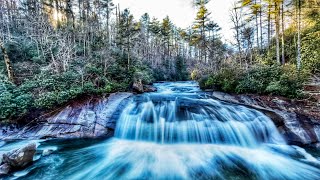 Rainbow Turtleback and Stairway Falls  Hike amp Guide  Gorges State Park NC  Hike Vlog 36 [upl. by Grania]