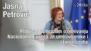 Petrović Sporazum o osnivanju Nacionalnog vijeća za umirovljenike i starije osobe [upl. by Gnehp]