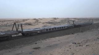 Train in Nouadhibou Mauritania [upl. by Harihat]