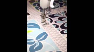 Free Motion Quilting on the BERNINA Q24 [upl. by Aihsened459]