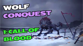 Northgard Conquest WOLF 1 Call of Blood [upl. by Kcinnay73]