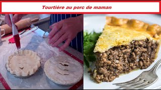 Tourtière traditionnelle québécoise de maman [upl. by Nimesh]