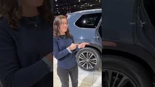 Testing out the Third Row of the allnew Toyota Grand Highlander at the 2023 Chicago Auto Show [upl. by Etteyniv]