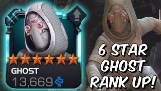 6 Star Ghost Rank 2 Rank Up amp Beyond God Tier Gameplay  Marvel Contest of Champions [upl. by Cam]