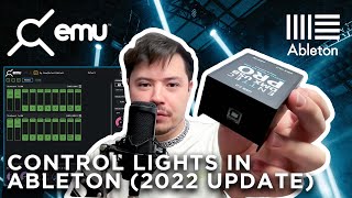 Controlling Lights in Ableton DMXIS 2022 Update  EMU x Enttec DMX  USB PRO [upl. by Nnybor112]