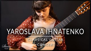 YAROSLAVA IHNATENKO  Classical Guitar Concert  Llobet Sor Tarrega  Siccas Guitars [upl. by Doraj]