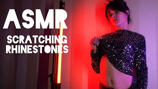 ASMR clothes scratching amp rhinestones asmr clothesscratching [upl. by Fernyak]