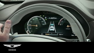 Smart Cruise Control Overview  Genesis G80 and GV80  HowTo  Genesis USA [upl. by Drofiar758]