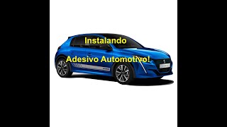 como instalar adesivo Tuning no carro carros adesivopersonalizado adesivos envelopamento [upl. by Sabella433]