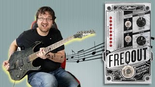 Digitech FreqOut Pedal Review [upl. by Alma]