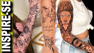 🔥 67 TATUAGEM FEMININA NO BRAÇO Tatuagens no Braço Antebraço e Pulsos para te inspirar [upl. by Don]