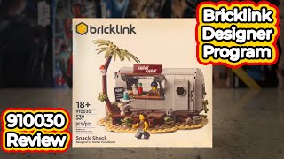 LEGO Bricklink Designer Program 910030 Snack Shack Review [upl. by Kaitlyn]