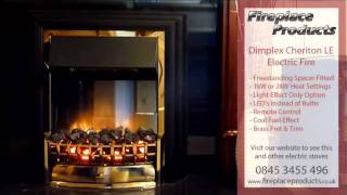 Dimplex Cheriton LE Electric Fire [upl. by Eerrehc210]