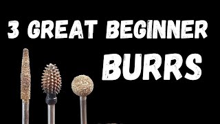 Best Kutzall Burrs for beginner wood carvers [upl. by Jordain869]