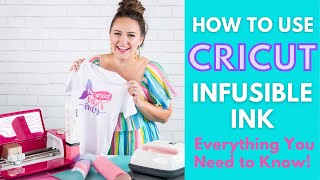 How to Use Cricut Infusible Ink Step By Step TShirt Tutorial [upl. by Ordnagela]