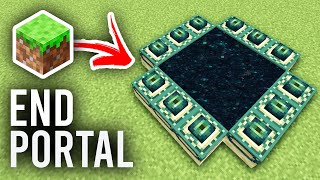 How To Make A End Portal In Minecraft All Platforms  Full Guide [upl. by Iznyl]