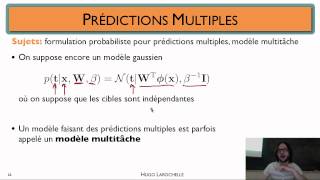 Apprentissage automatique 35  Régression linéaire  prédictions multiples [upl. by Joby]