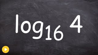 Evaluating Basic Logarithms Without a Calculator [upl. by Quillon]