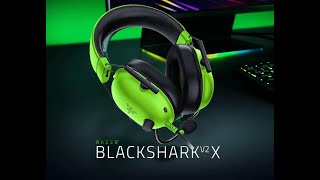 UNBOXING RAZER BLACKSHARK V2X GREEN EDITION [upl. by Nylednarb]