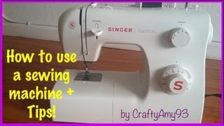 How to use a sewing machine  Sewing Tips Easy for Beginners [upl. by Yardley]