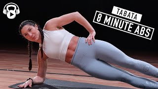 8 Minute Abs  Tabata  16 Core Exercises  No Repeat [upl. by Mines202]