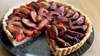 Recette de tarte aux Quetsches facile tarte aux prunes [upl. by Chery]