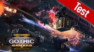 Battlefleet Gothic Armada 2 im Test  Review Weltraumschlachten im Namen des Imperators [upl. by Annovy]