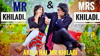 AKELA HAI MR KHILADIHeart Touching And Romantic Love Story Video song  Bablu Chauhan creation [upl. by Ahsim]