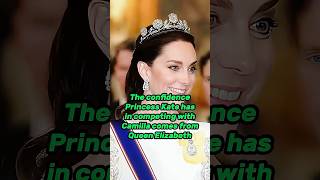 The confidence Princess Kate has in competing with Camilla comes from Queen gossip meghanmarkle [upl. by Hsital623]