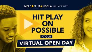 Mandela Uni Virtual Open Day 2021 [upl. by Varuag]