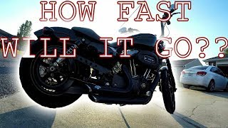 HOW FAST is A Harley Nightster 1200 [upl. by Yrram]