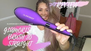 GLAMORISER REVIEW  Straight amp Smooth Speed Brush [upl. by Eloci]