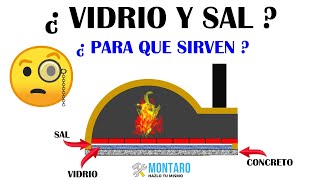 Horno de barro  ¿Vidrio y Sal para que sirven [upl. by Maltzman]