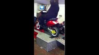 Zip 172cc Malossi 2 stroke Ashmans dyno Run [upl. by Ayam302]