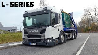 SCANIA L360 Easy Access Cab Skip Truck  Full Tour amp Test Drive [upl. by Menendez984]