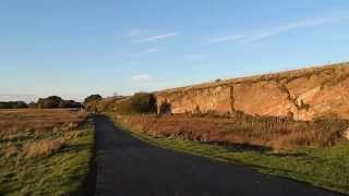 Burton Point Iron Age Hillfort panorama edge of Dee Estuary Wirral [upl. by Aisul552]