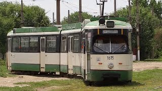 Tramvaiele societății de transport Braicar  Brăila [upl. by Sophy]