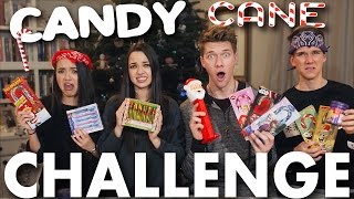 CANDY CANE CHALLENGE  BEAN BOOZLED CHALLENGE Merrell Twins vs Key Bros  Collins Key [upl. by Landbert946]