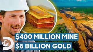 400 Million Mine Produces 999 Pure Gold Bars  Gold Rush Parkers Trail [upl. by Oinotnanauj659]