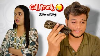 Call Prank gone Wrong 🥹🙏🏻  Deepesh zo amp Komal  Deepesh  Komal  yt prankvideo prank viral [upl. by Rosene]