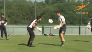 Reflextraining keepers korte afstand  Keepablenl [upl. by Ahsieka]