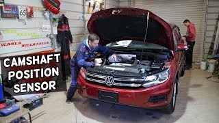 CAMSHAFT POSITION SENSOR LOCATION REPLACEMENT EXPLAINED WHERE IS THE CAMSHAFT POSITION SENSOR [upl. by Hackathorn]