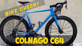 BIKE CHECK COLNAGO C64 ABU DHABI [upl. by Nnaear953]